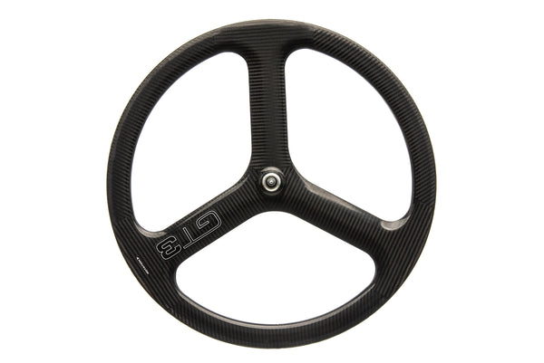 HED GT3 Tri-Spoke Carbon Tubular 700c Front Whee | The Pro's Closet