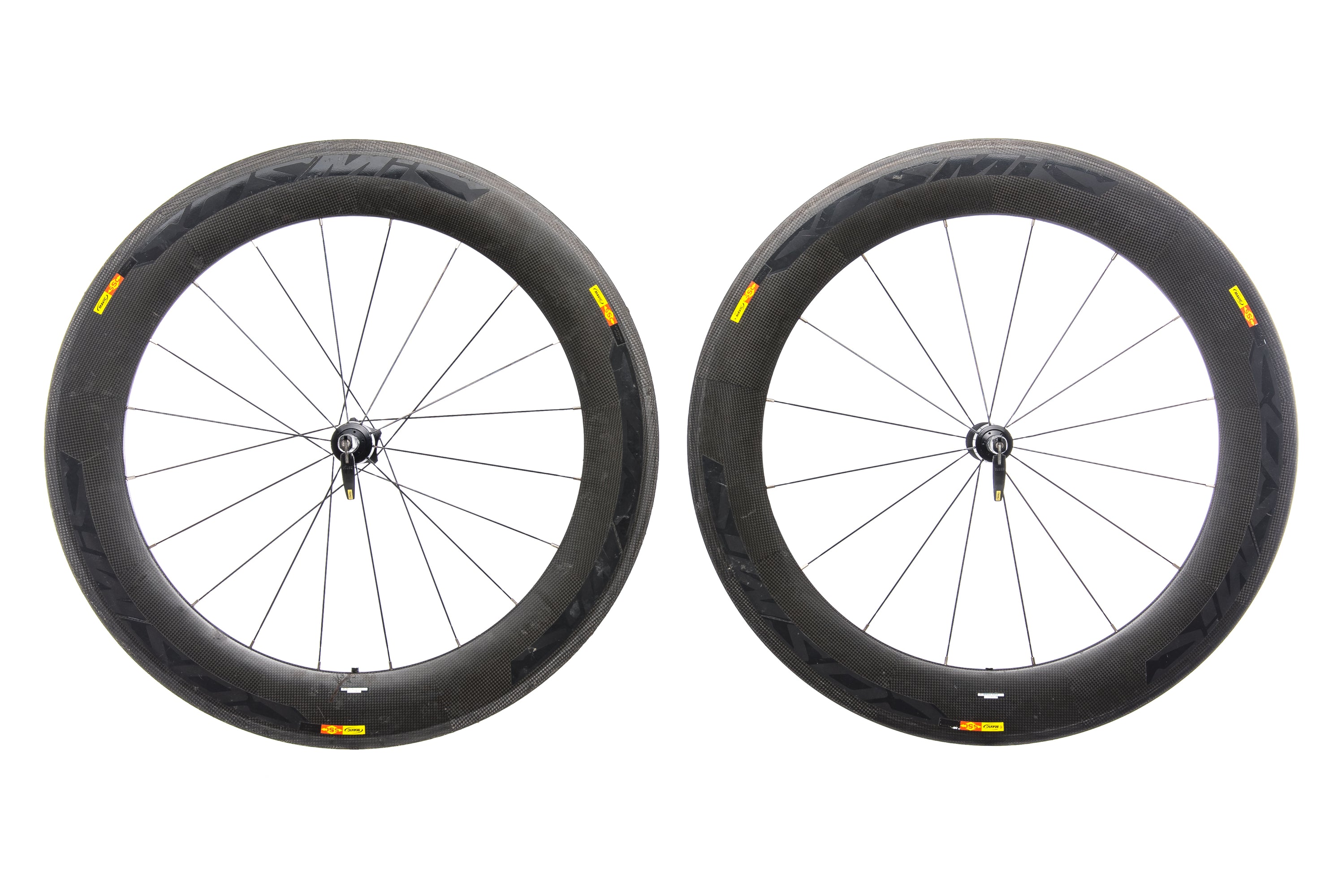 Mavic Cosmic CXR 80 Carbon Tubular Wheelset | The Pro's Closet