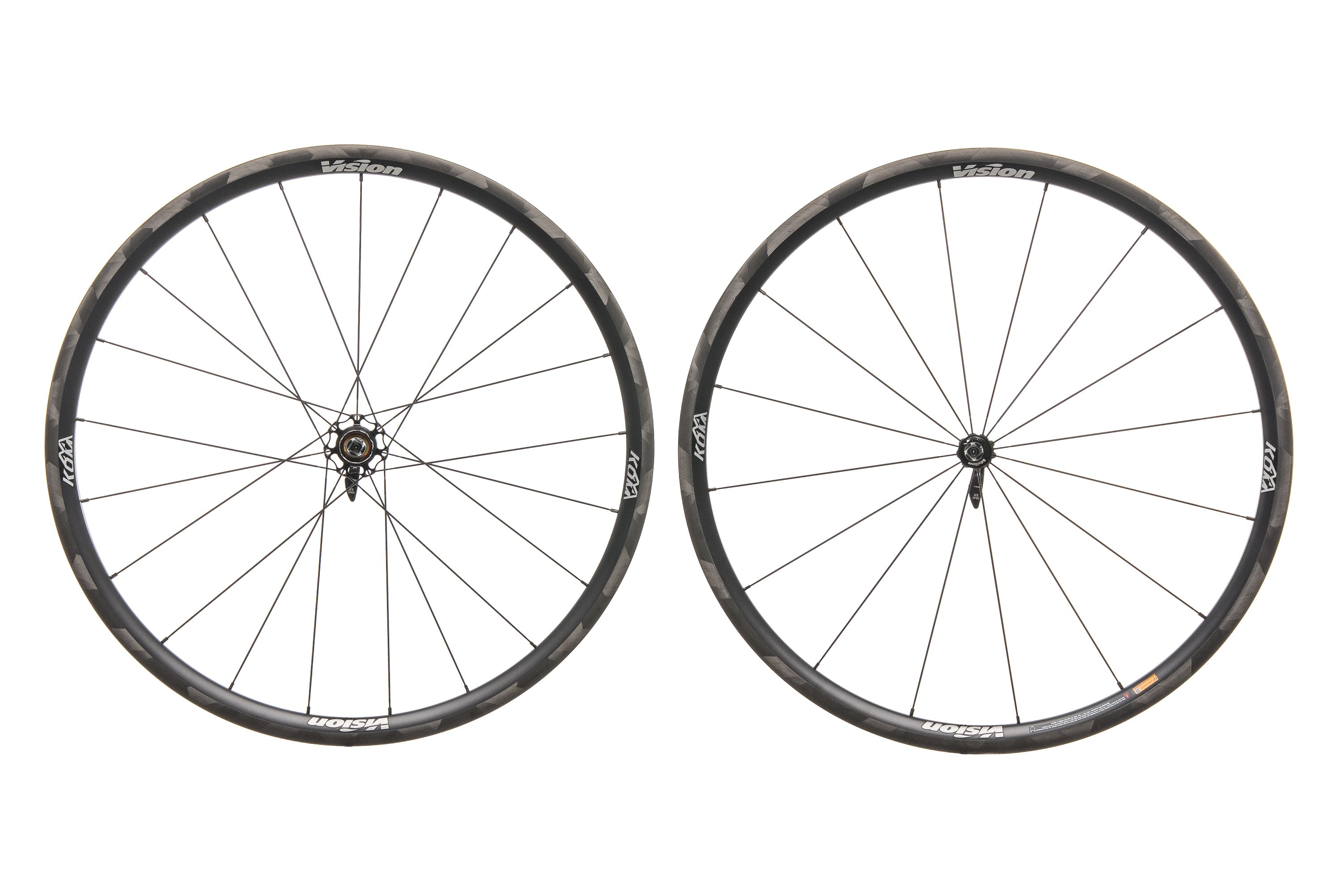 vision kom tl clincher wheelset