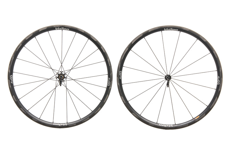 vision kom carbon tubeless 700c wheelset