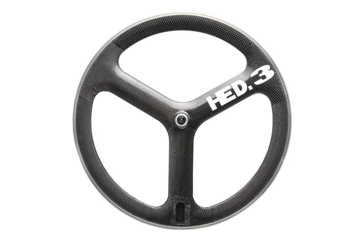 HED 3 TriSpoke Carbon Tubular Front Wheel | The Pro's Closet