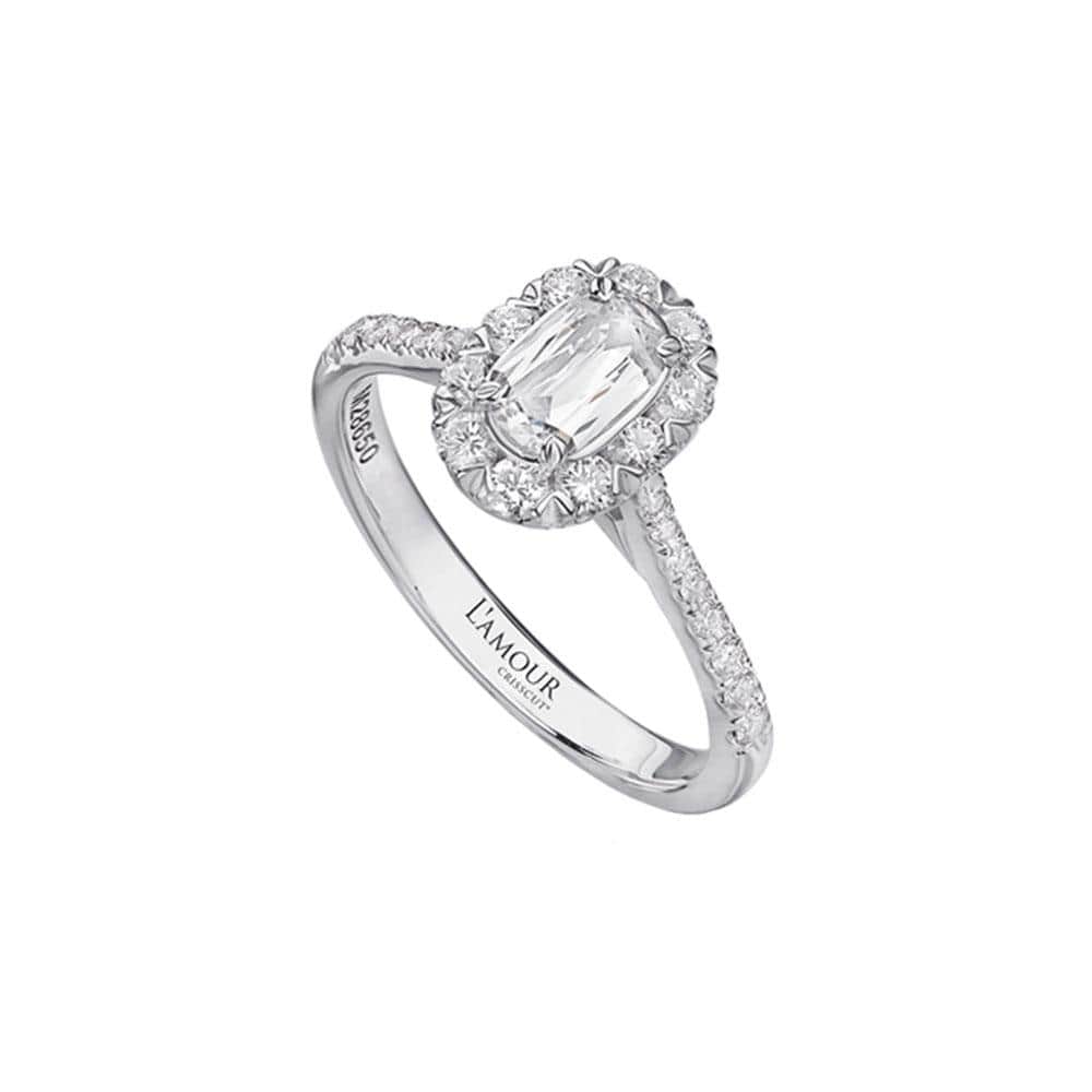 L'Amour Crisscut® Diamond Engagement 