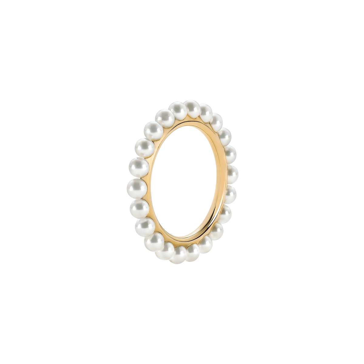 A Dona Pearl Eternity Band Diamond Cellar