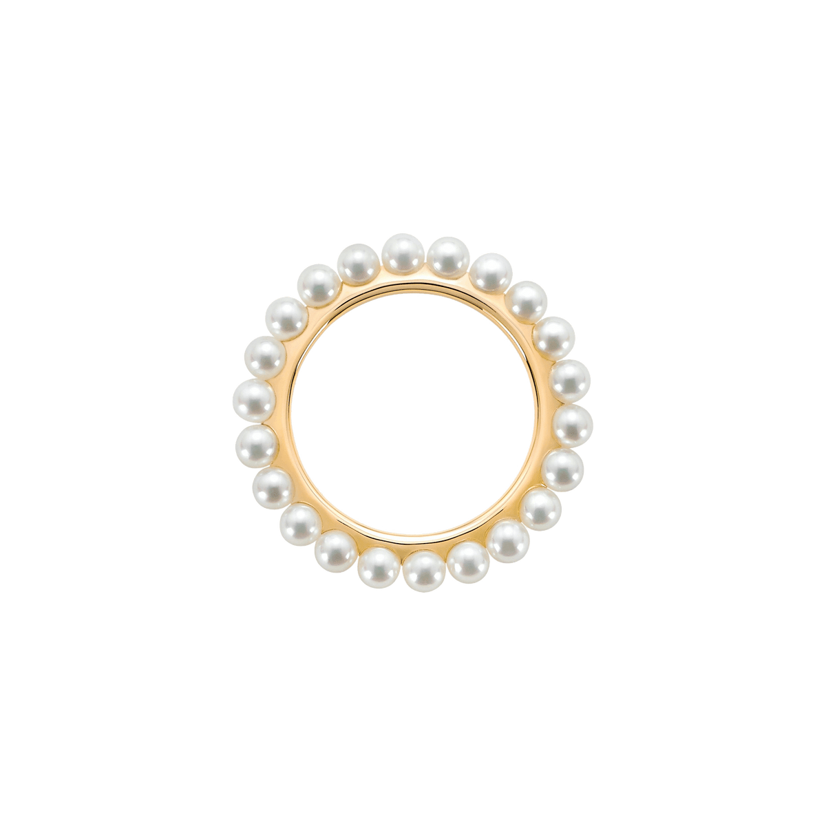 A Dona Pearl Eternity Band Diamond Cellar