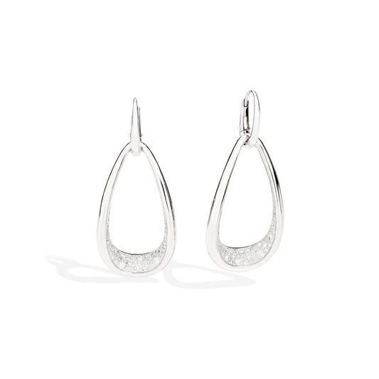 Bouton de Camélia transformable earrings - J10826