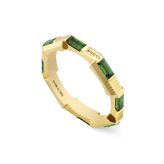 Gucci Link to Love Studded Ring