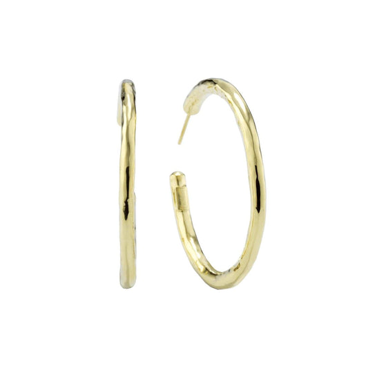 Marco Bicego Marrakech 18K Yellow Gold Twisted Irregular Small Hoops Earrings - Jewelry | Manfredi