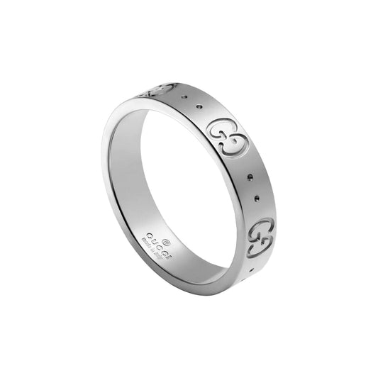 Icon silver ring