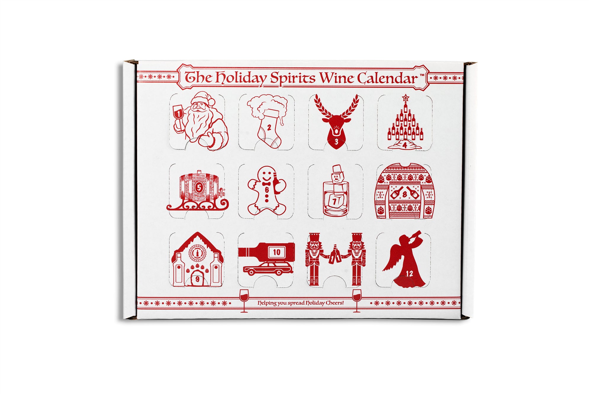 Wine Advent Calendar Holiday Spirits Calendars