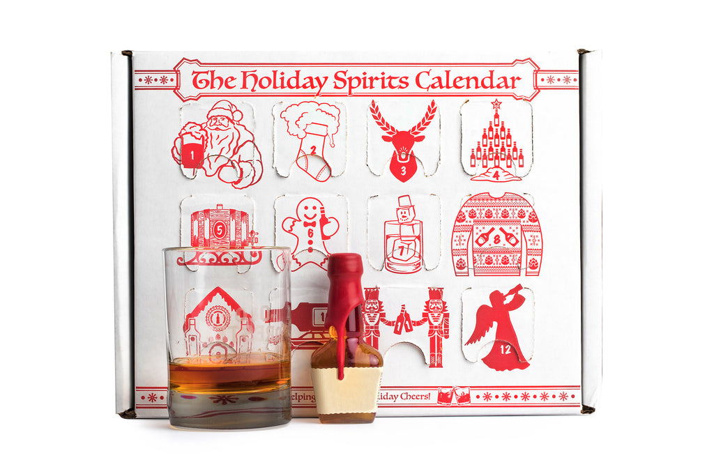 Spirits Calendar Whiskey, Bourbon, Gin, Tequila... Holiday Spirits