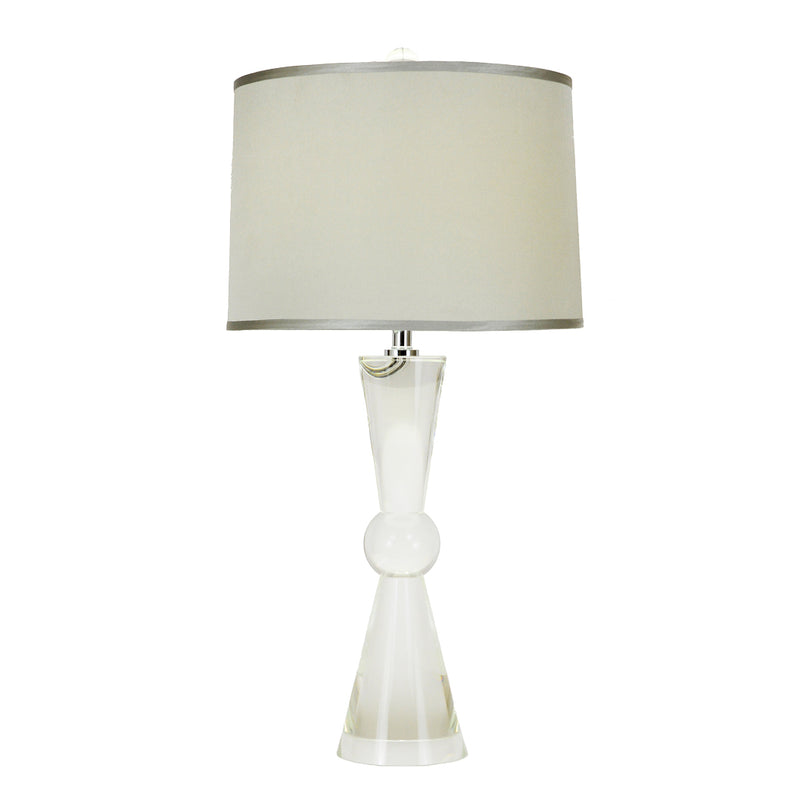 solid crystal lamp