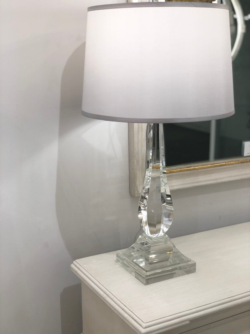 crystal base bedside lamps