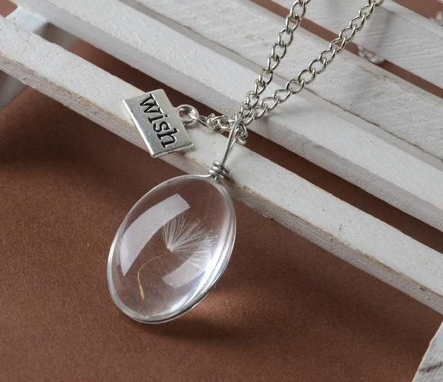 Wish Glass Bottle Necklace