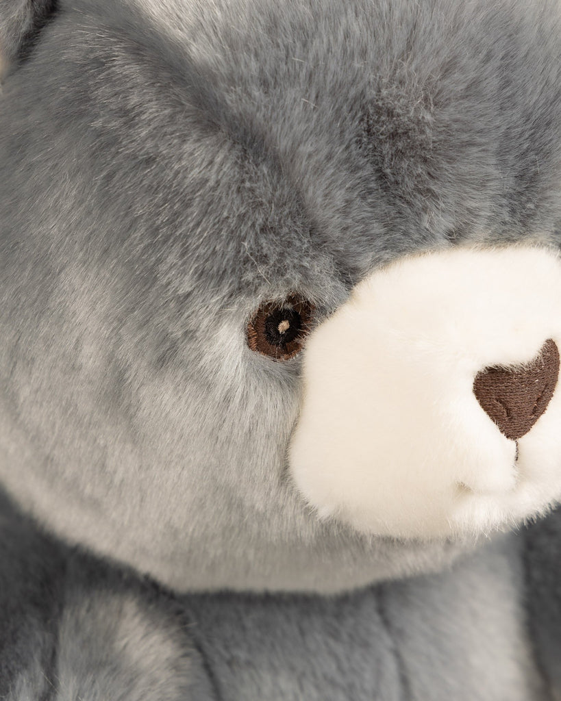 Peluche Petit Ours Robert Bleu Gris Liberty