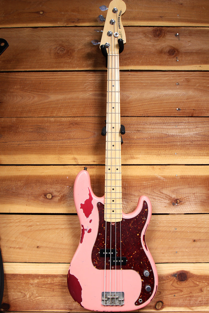 Fender USA Precision Bass Special Shell Pink Relic