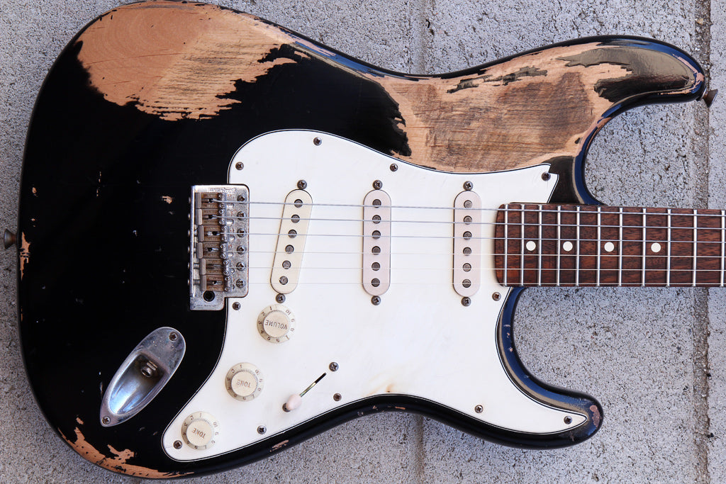 black strat relic