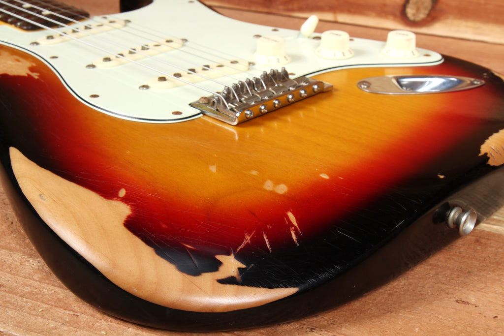 Fender 60s Stratocaster Sunburst heavy relic