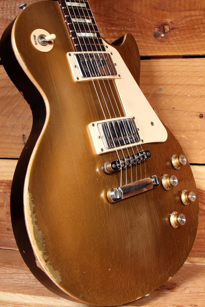 gibson goldtop aged relic guitar
