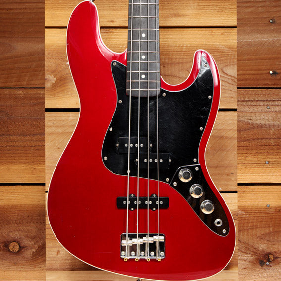 Fender Aerodyne J Jazz Bass Candy Apple Red MIJ w/ Matching