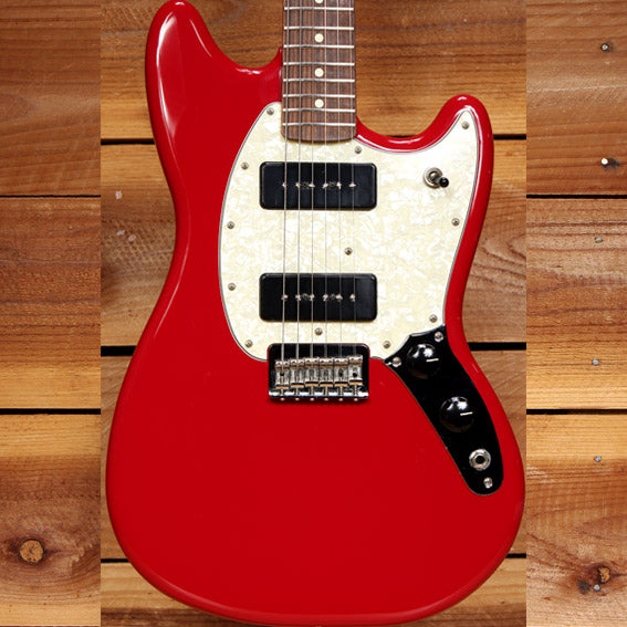 Fender 2016 Offset Series Mustang 90 Torino Red Short Scale p90