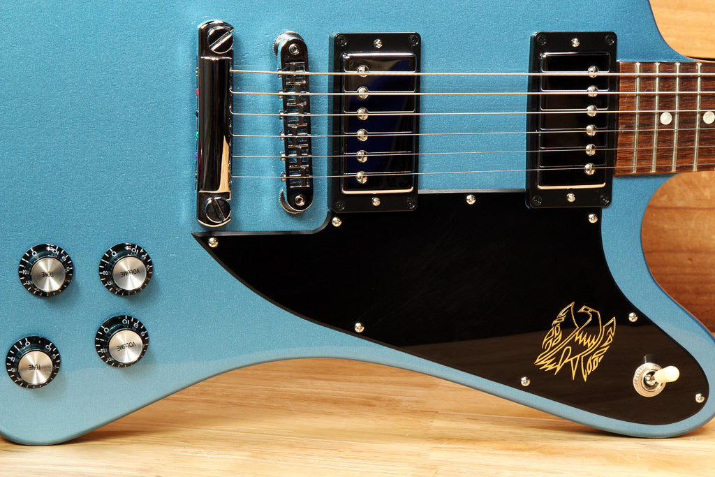 Gibson 2017 Firebird Studio T Pelham Blue Clean! + Bag 52605 – Still Kickin  Music