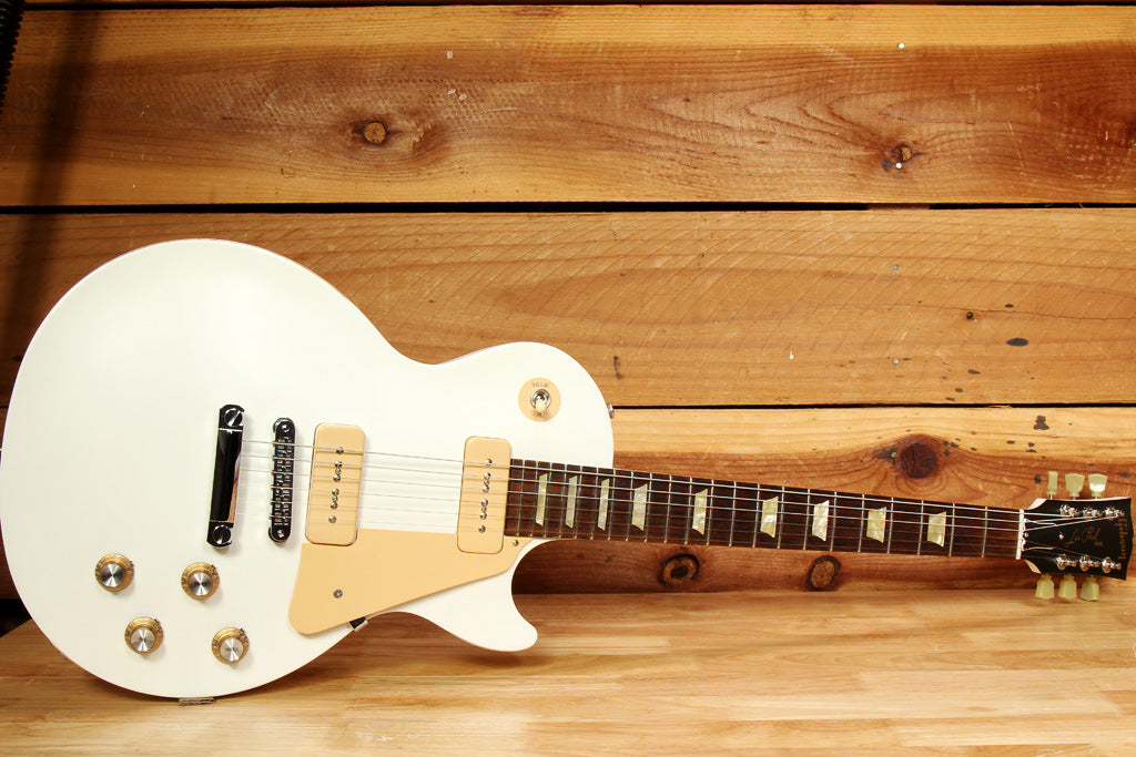 Gibson Les Paul 60s Tribute RARE Alpine White! w/ P90s Satin Relic