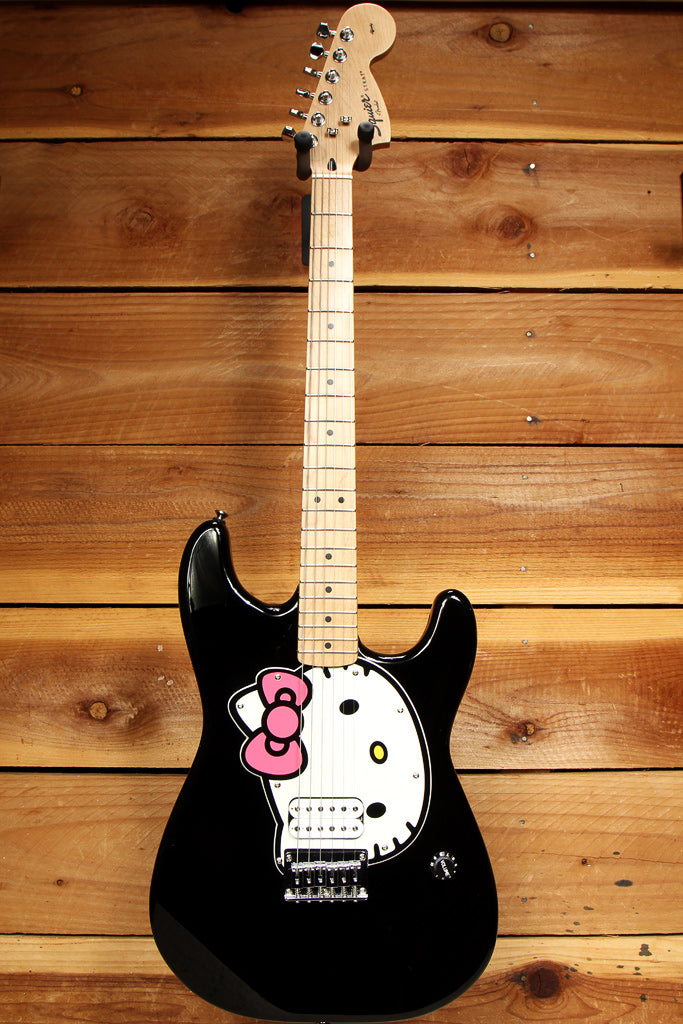 楽器/器材Squier Hello Kitty Black by Fender - アコースティックギター