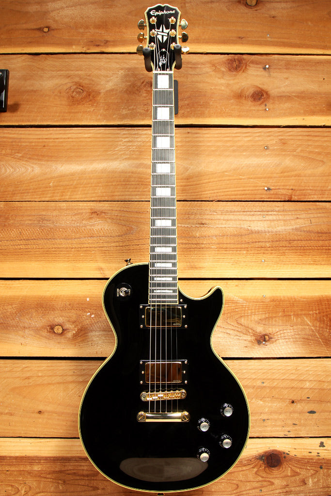 Epiphone 2016 Bjorn Gelotte Signature Les Paul Custom Black + Case & C ...