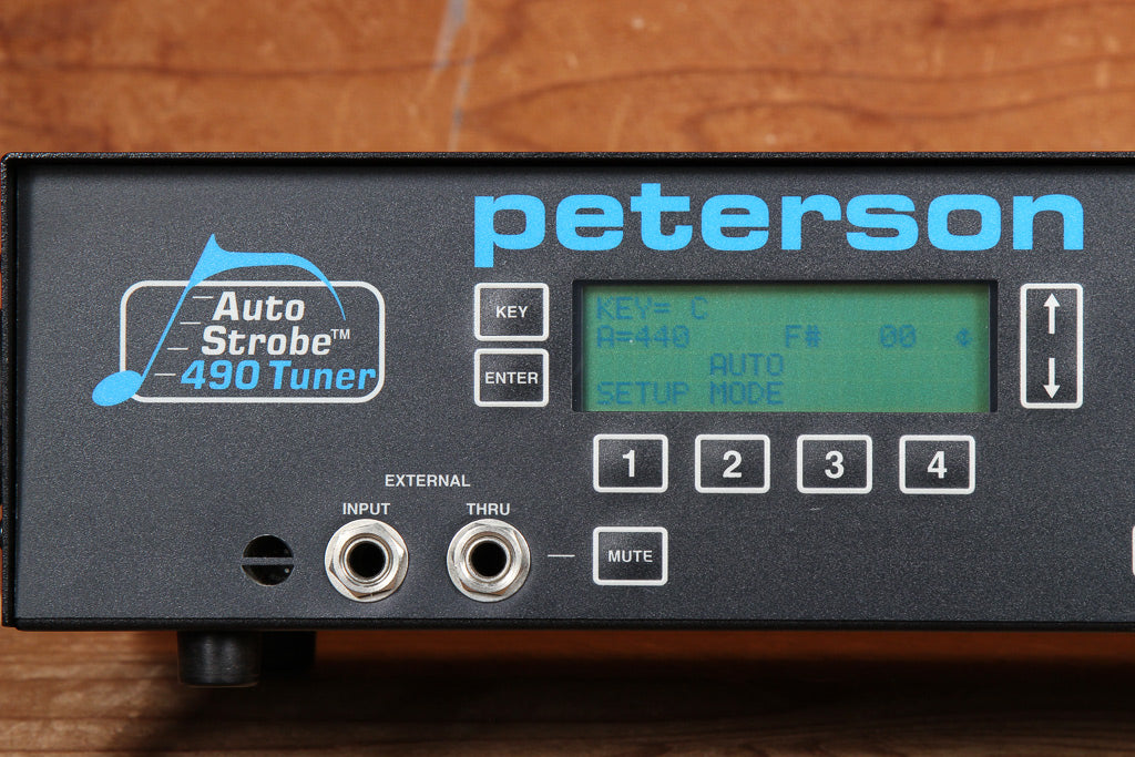 peterson autostrobe 490 strobe tuner