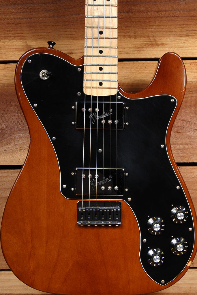 FENDER CLASSIC SERIES 72 TELECASTER DELUXE Walnut Tele Upgrades! Mocha 70s  41022