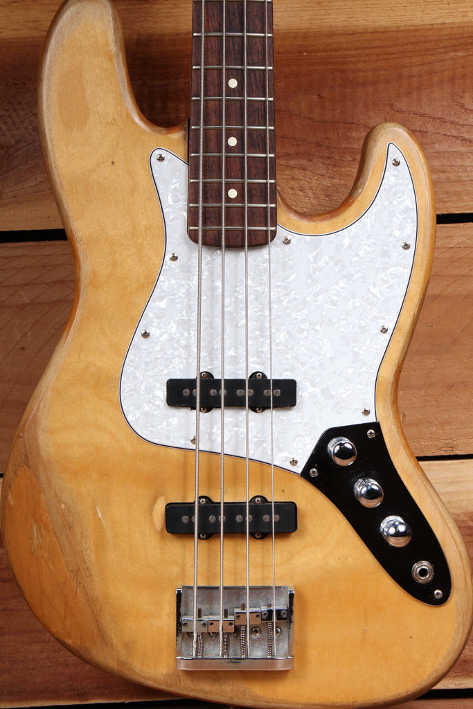 Fender Vintage 1998 Jazz Bass Road Worn Faded Relic Natural Satin Mim