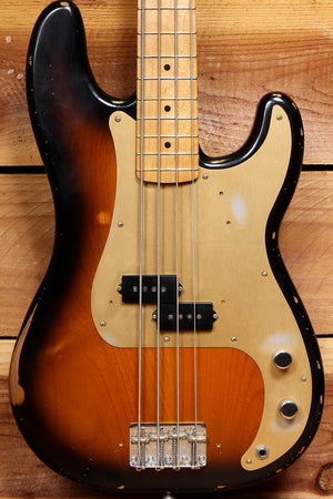 FENDER ROAD WORN 50s PRECISION P-BASS Sunburst 2013 Aged Relic