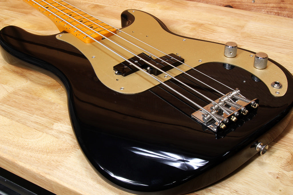 Fender Ltd Lacquer Classic Series 50s Precision Bass Black Nitro Clean Still Kickin Music 6359