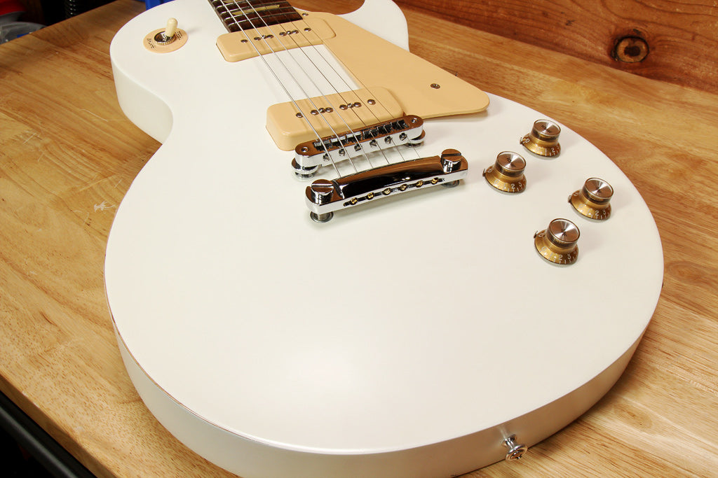 Gibson Les Paul 60s Tribute RARE Alpine White! w/ P90s Satin Relic