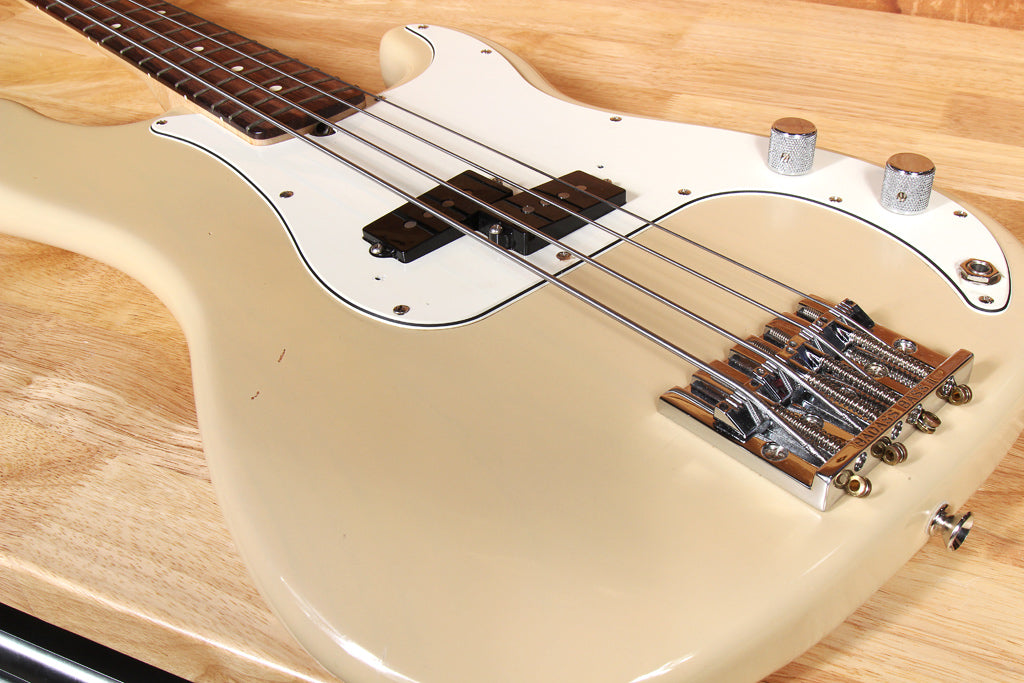 FENDER Highway One PRECISION BASS Rare Blonde Nitro P USA American