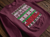 Merry Christmas Don't Be Tachy Ugly Christmas Sweatshirt