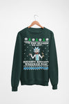Rick and Morty - Let's Get Riggity Wrecked Son Ugly Christmas Sweatshirt
