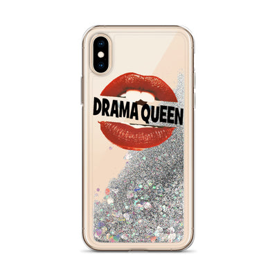 Drama Queen Liquid Glitter Phone Case