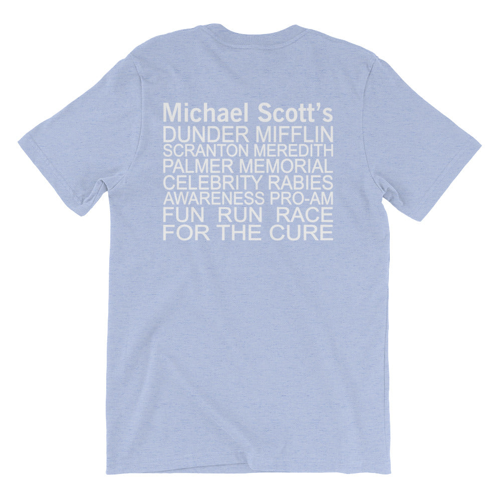 michael scott race for the cure shirt