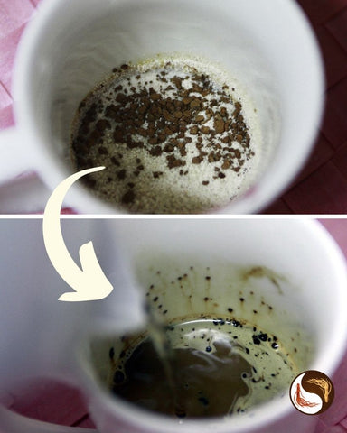 Koreai Ginsenges Instant kávé elkészítése
