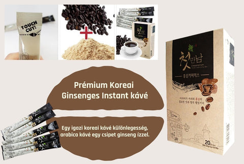 Koreai ginseng kávé