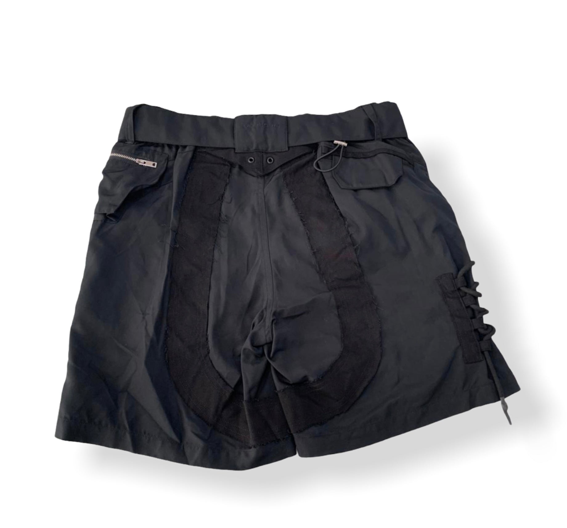 Ballistic Nylon Shorts- Black – Vautour