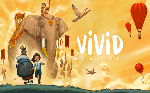 Vivid - Cover Illustration by Andrew Bosley