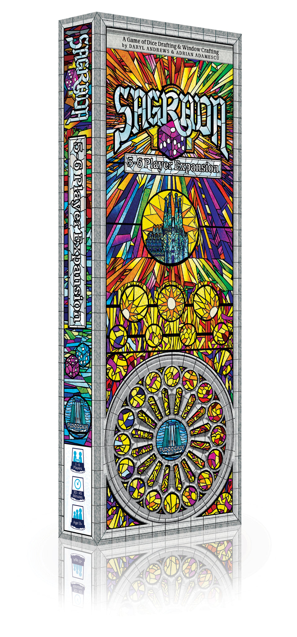 Sagrada 5 to 6 Player Expansion (T.O.S.) -  Floodgate Games