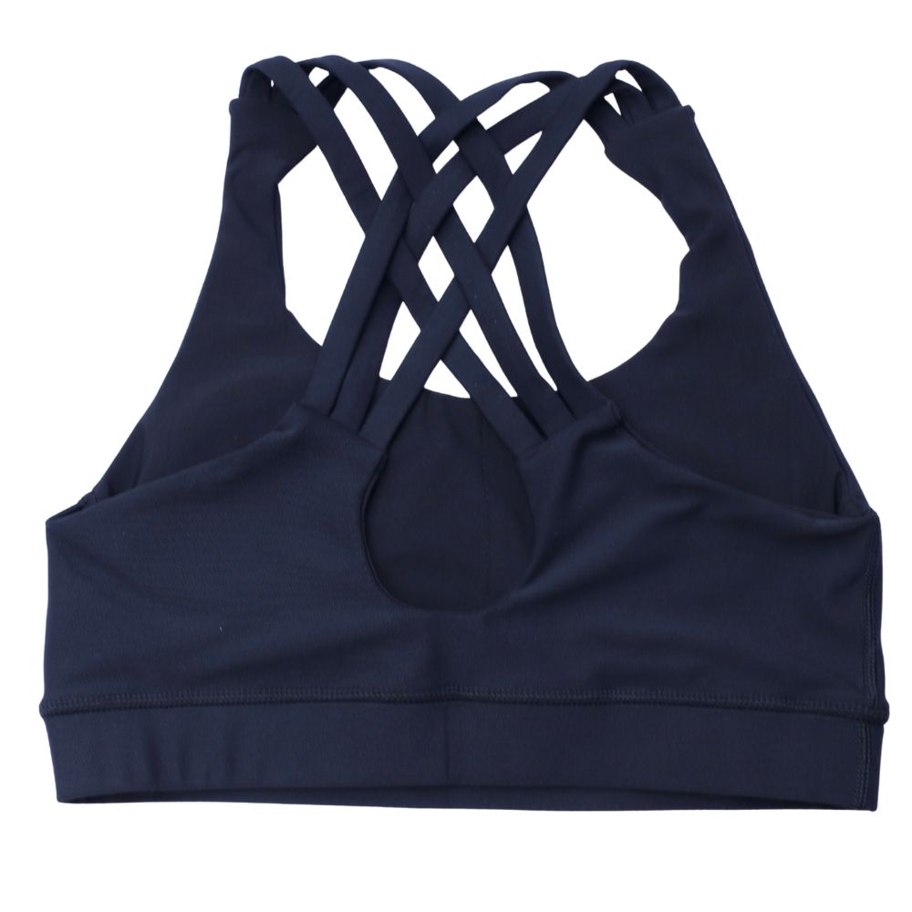 Run Free High Impact Bra - White/Cherry/Navy - FINAL SALE – Senita Athletics