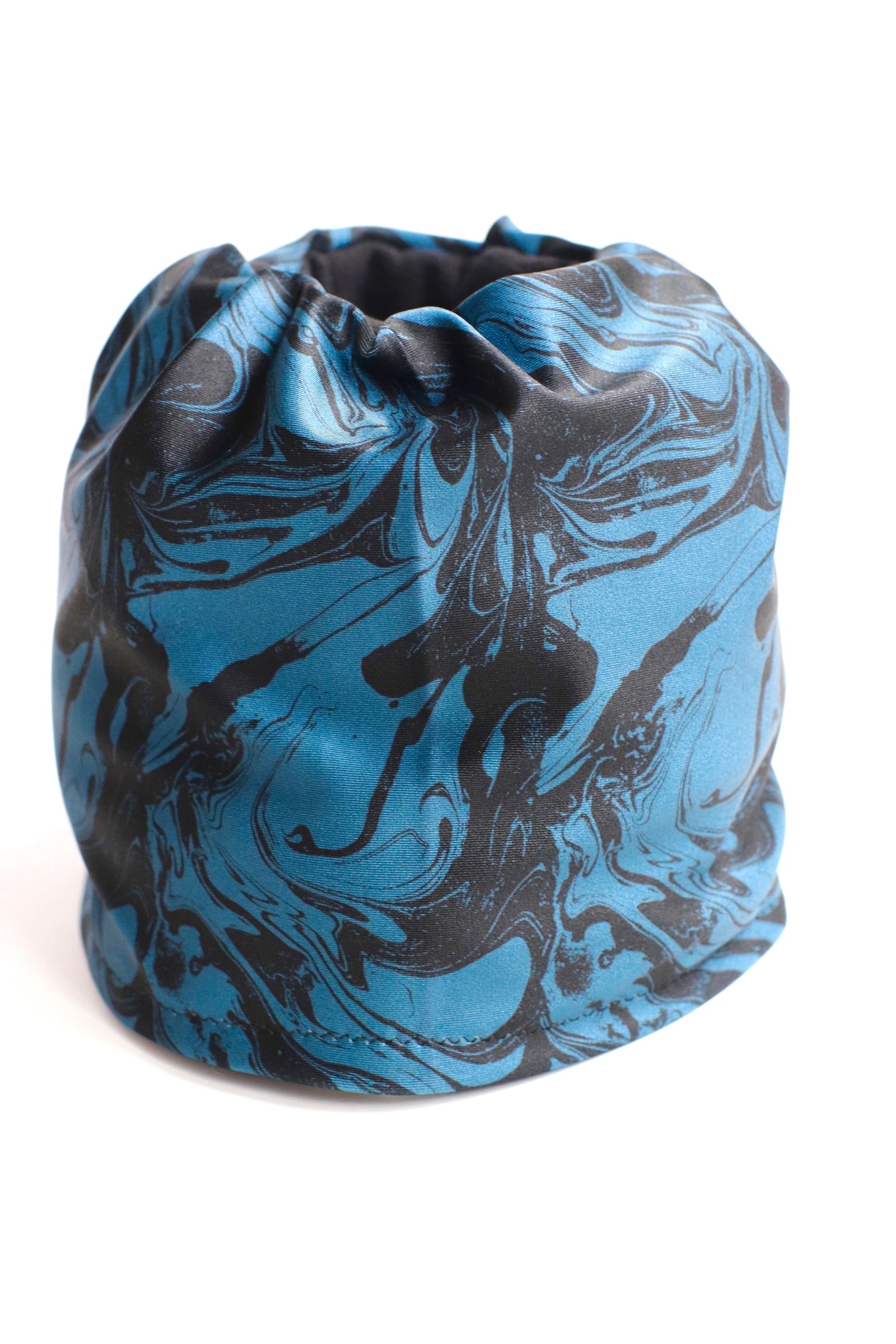 Blue Space Dye Fleece Gaiter - Her Tribe Athletics