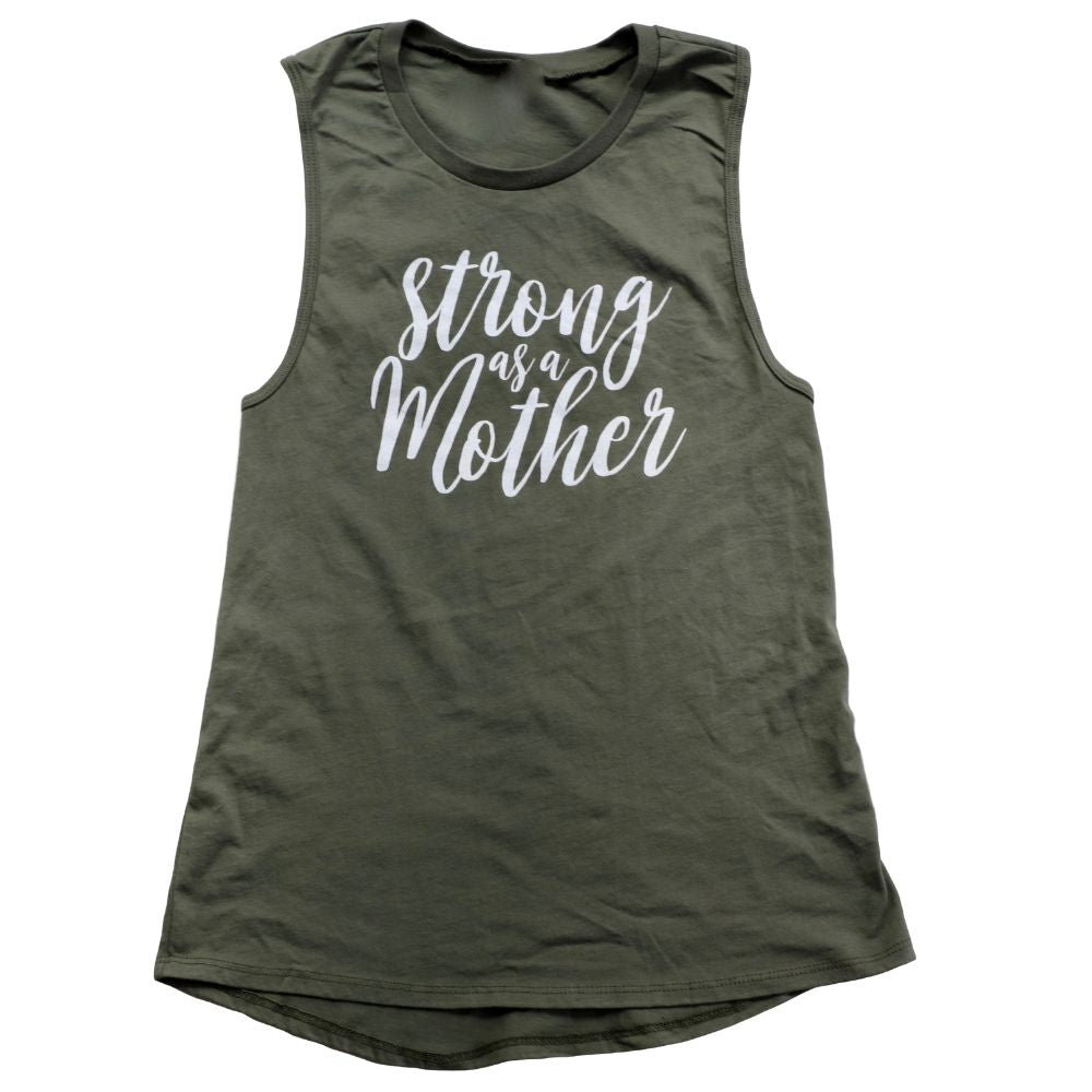 strong as a mother muscle tank