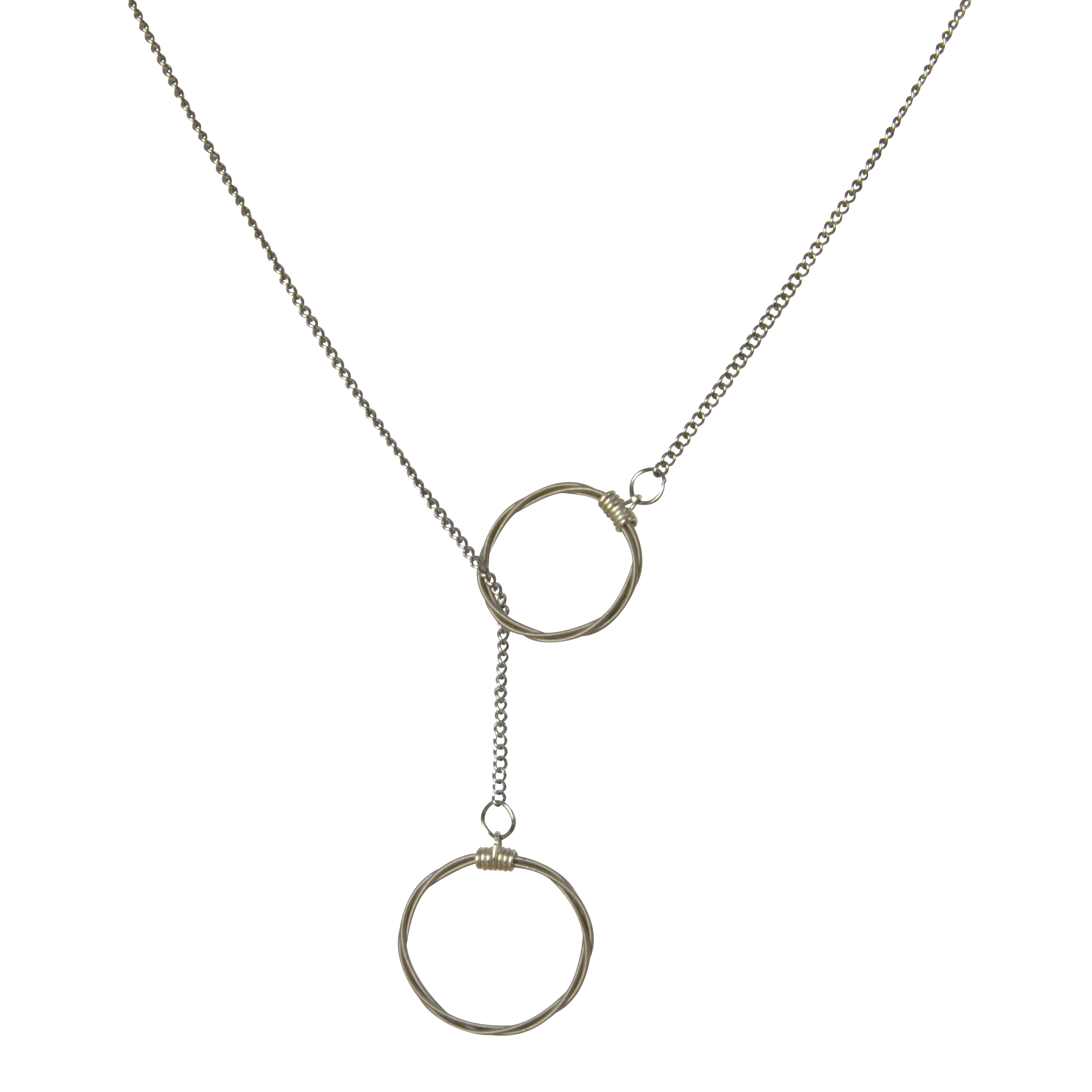 Guitar String Ball End Necklace