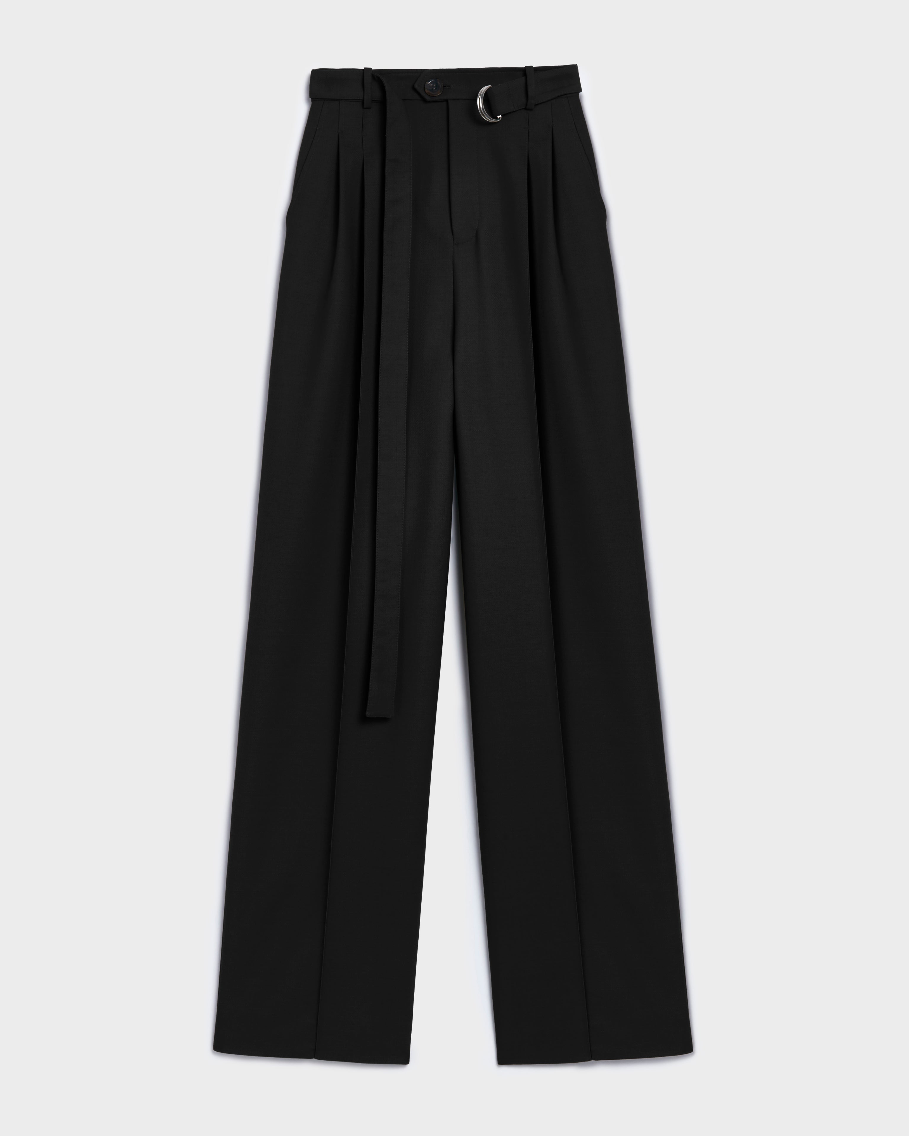 SIGNATURE BELTED TAILORED PANT