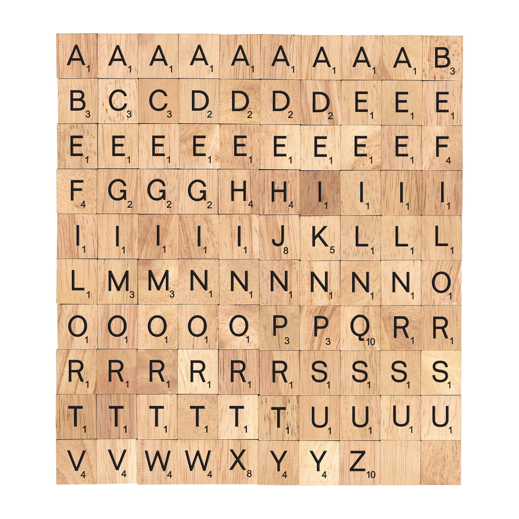 scrabble tiles